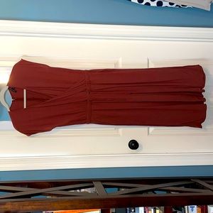 Eileen Fisher rust color jumpsuit , xs (can fit s)